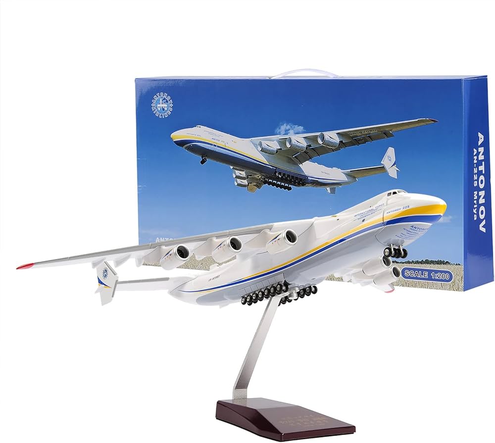 Buy 1:200 An-225 Antonov Resin Aircraft Model Toy 17 inch Ukraine